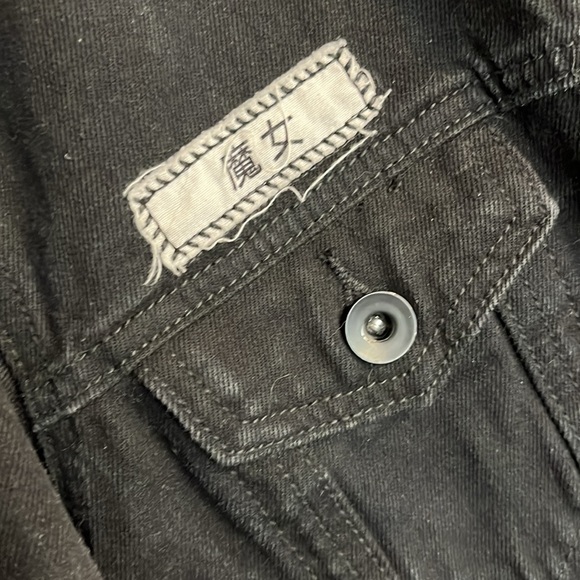Her Universe Kiki’s Delivery Service Studio Ghibli Black Jean Jacket Size L - Picture 5 of 5